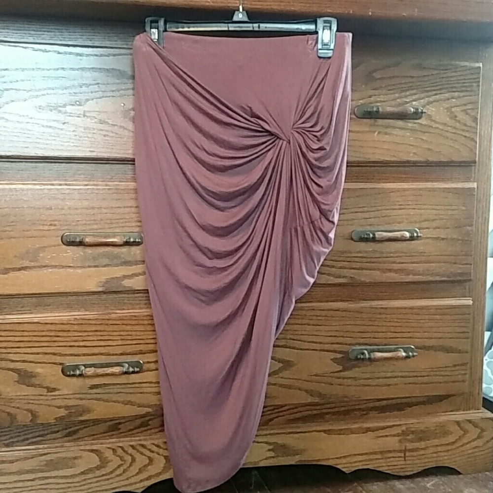 Charlotte Russe asymetrical pencil skirt